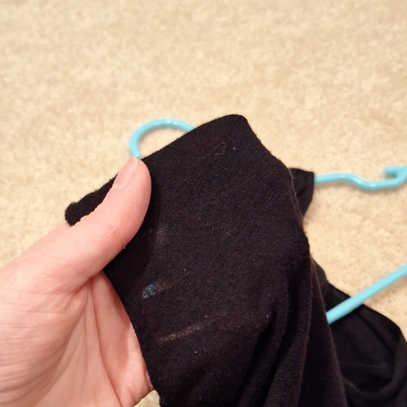 Rene Rofe Black Racerback Bodysuit - Picture 4 of 4